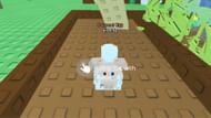 The Gourmet Egg when placed in the garden (Image via Roblox)
